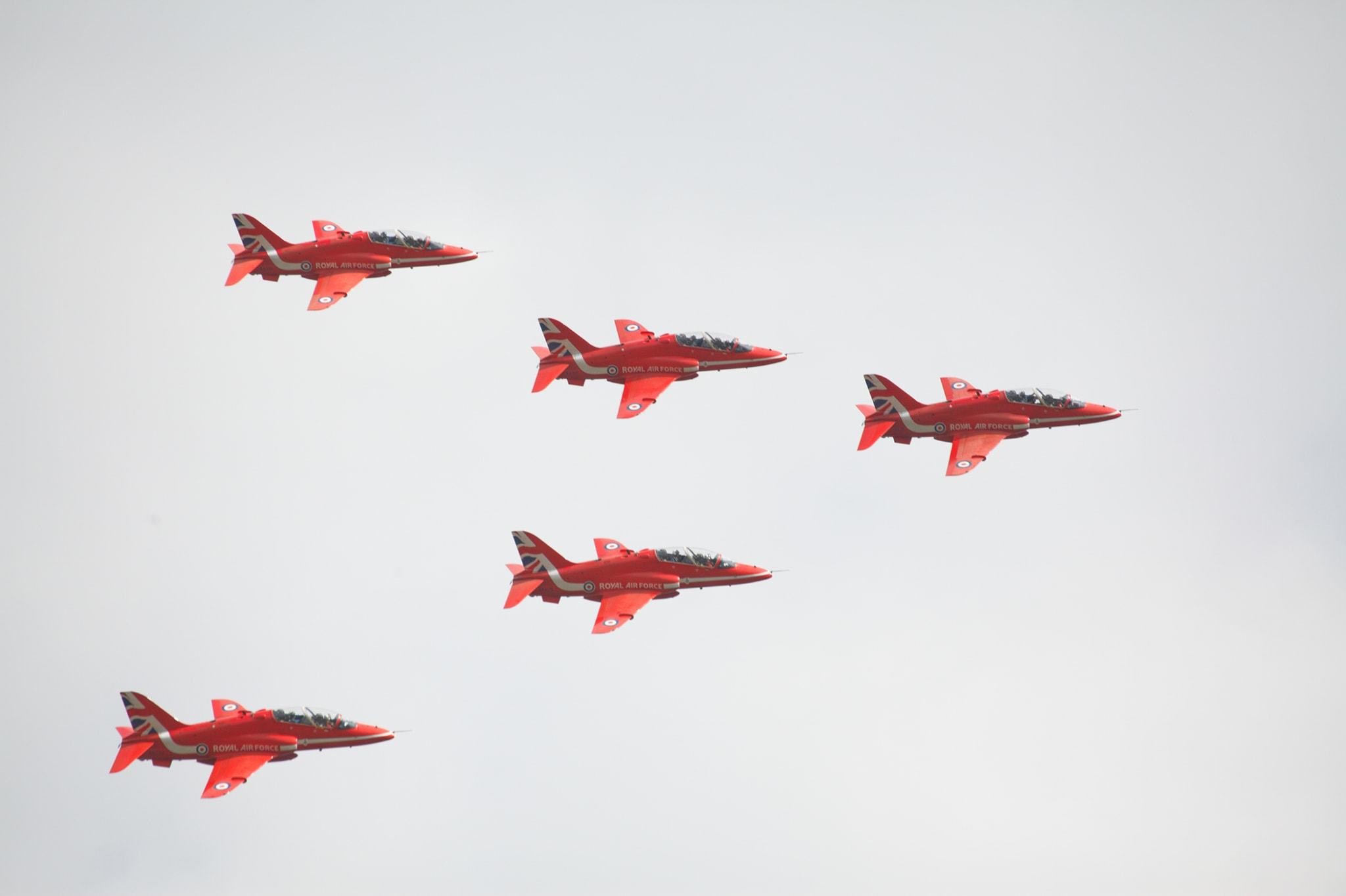 The Red Arrows (Photos by Leigh Richardson)