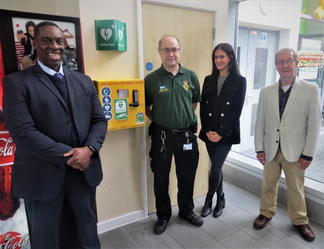 Life-saving defibrillator installed at Eden Centre Bus Station