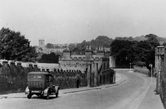 The bottom of Marlow Hill in the 1920s