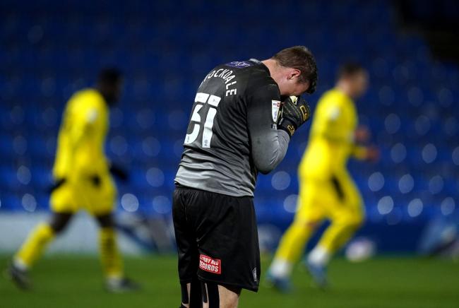 Wycombe goalkeeper David Stockdale had a day to forget against Ipswich Town, one of his former sides (PA)