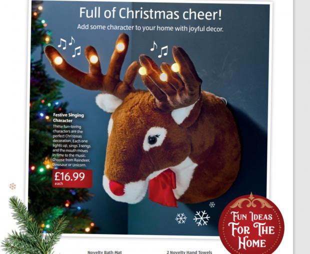 Bucks Free Press: This Christmas character will make the perfect decoration. (Aldi)