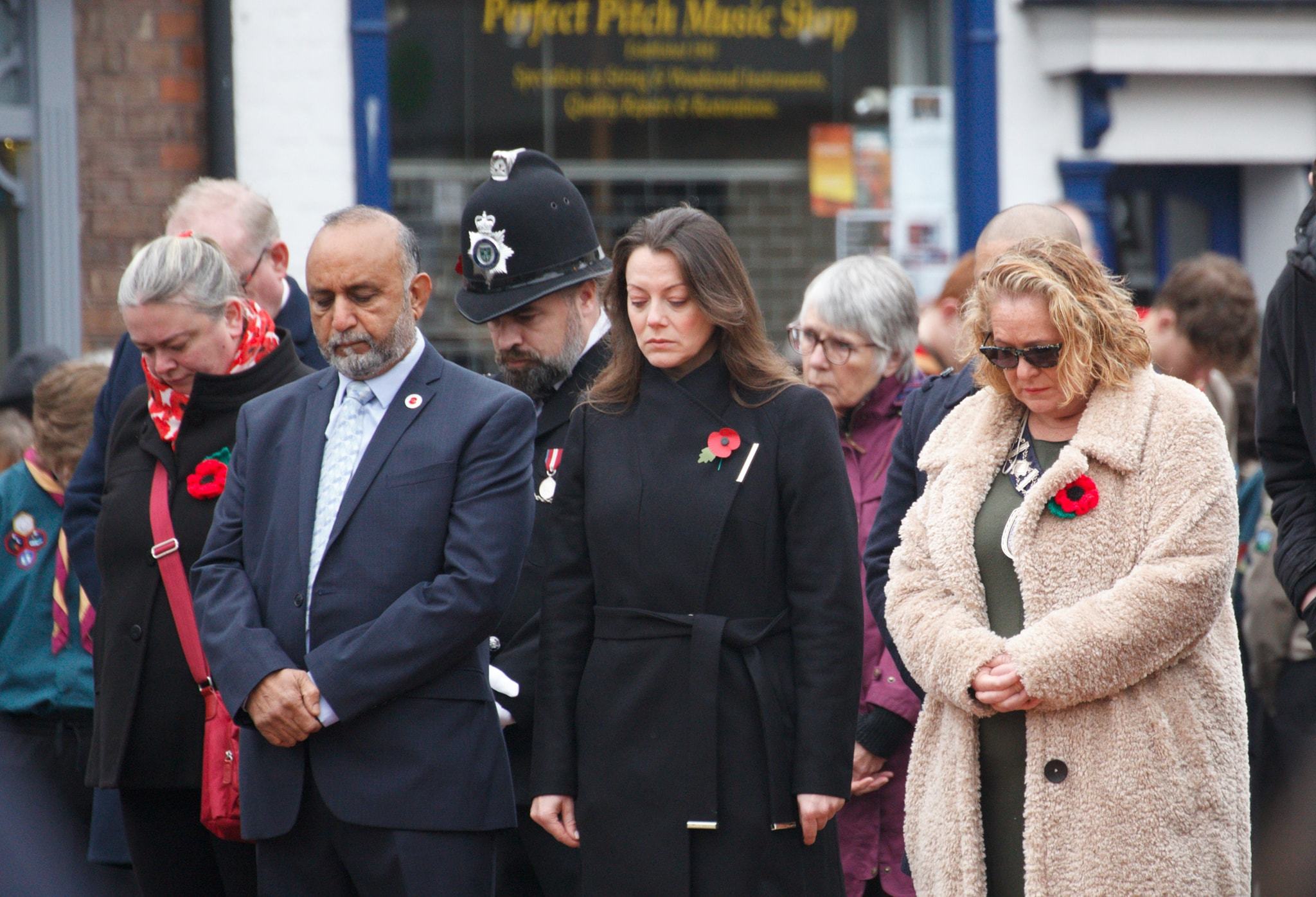 Chesham & Amersham MP Sarah Green was in attendence for the service on November 14 (Leigh Richardson)