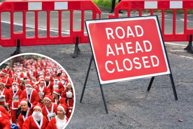 Major road closures set for Marlow's Santa's Fun Run