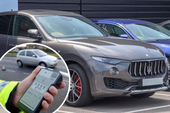 Jay Williams was caught drink driving a Maserati Levante (stock image pictured) [Vauxford]