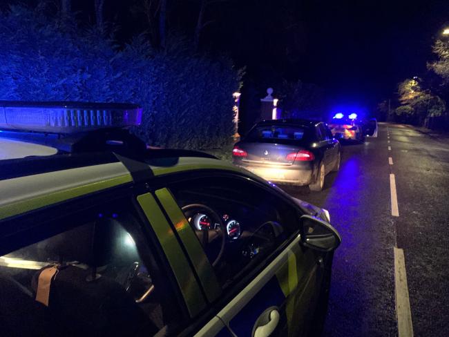 A suspected drug driver was arrested in Beaconsfield last night
