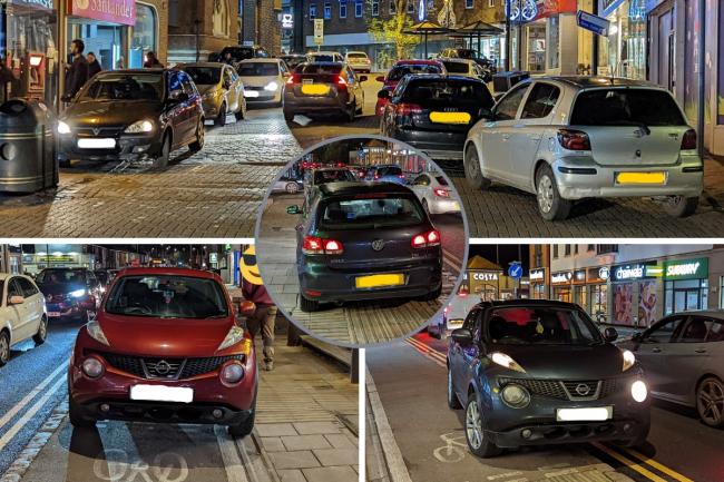 More drivers parking on high street paths