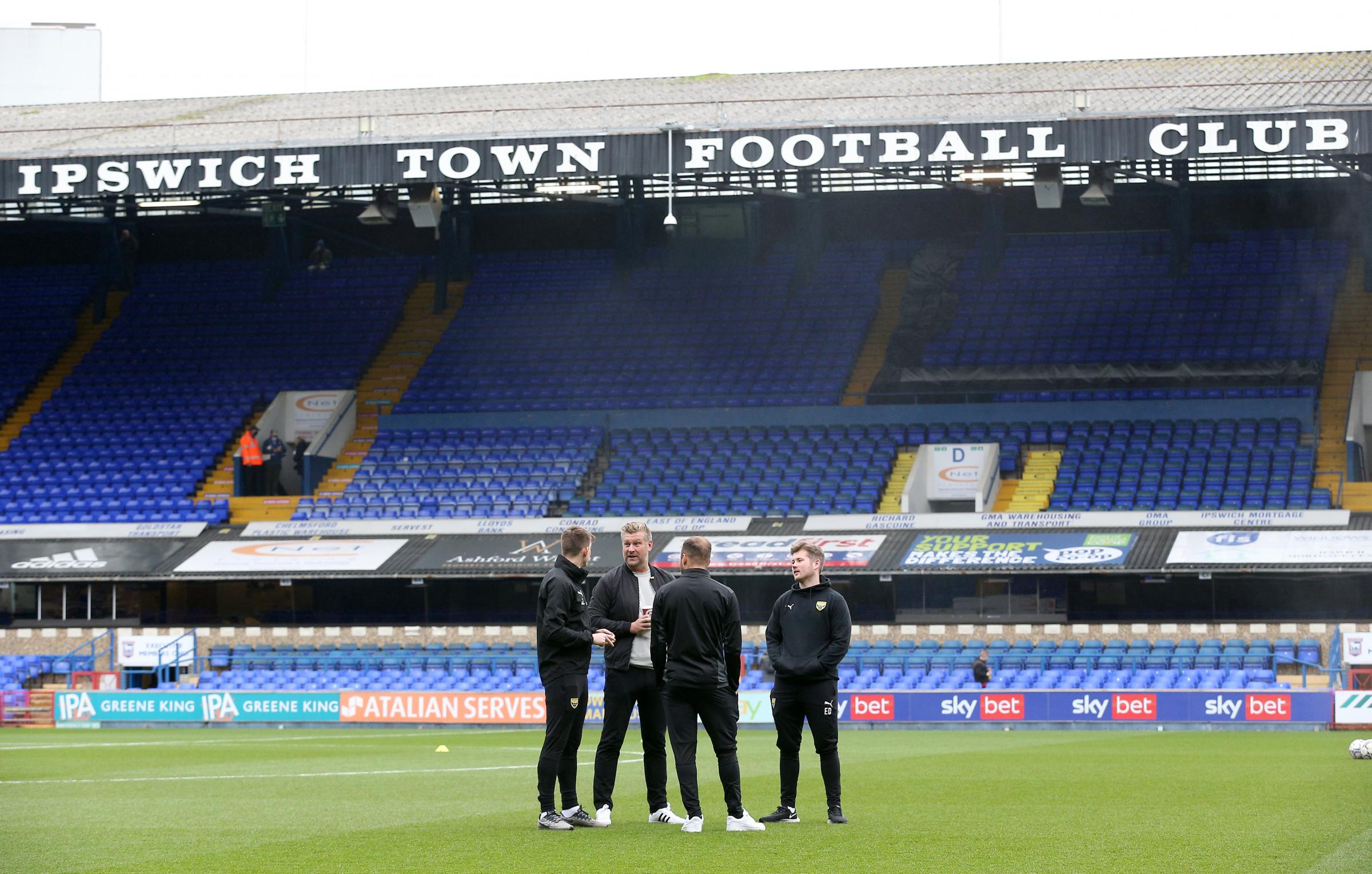 Wycombes last visit to Portman Road was in November 2019 (PA)