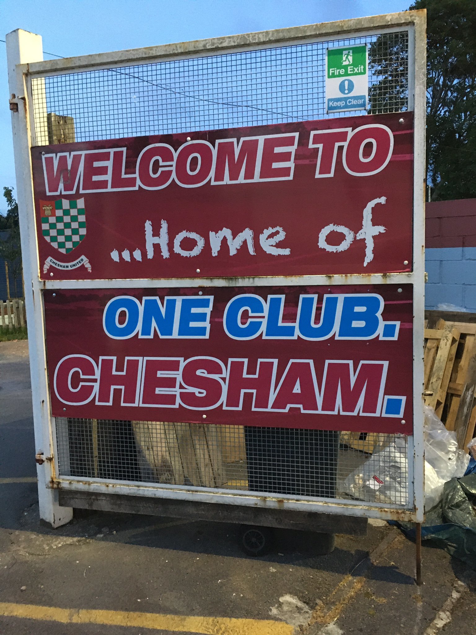 Some fans have also been spotted at Chesham matches, not just during the festive period, but, throughout the season