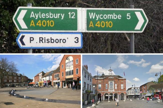 Aylesbury and High Wycombe named on list of worst places to live in England
