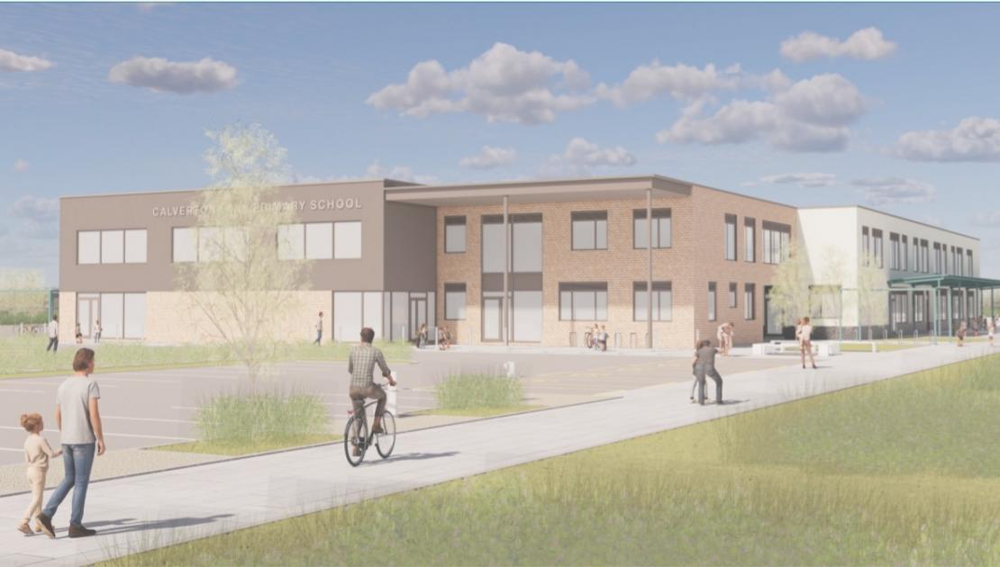 Milton Keynes: Calverton Lane Primary School approved 