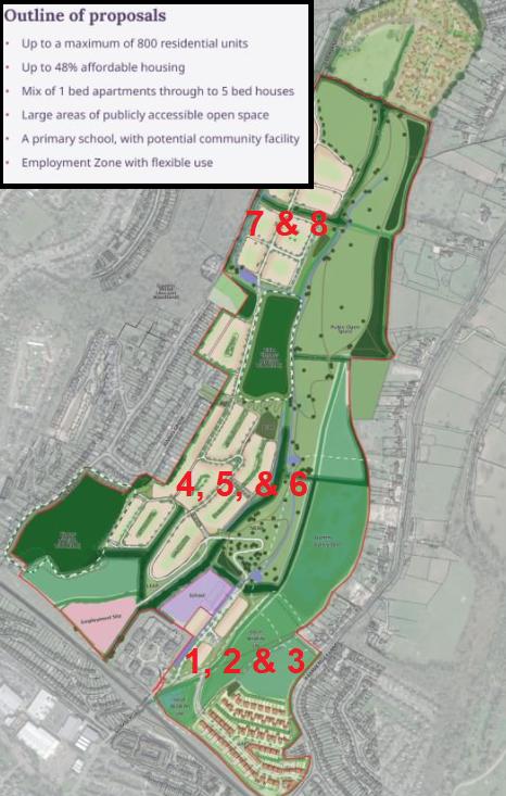 Bucks Free Press: The parcels of land mentioned below shown on a map of the site