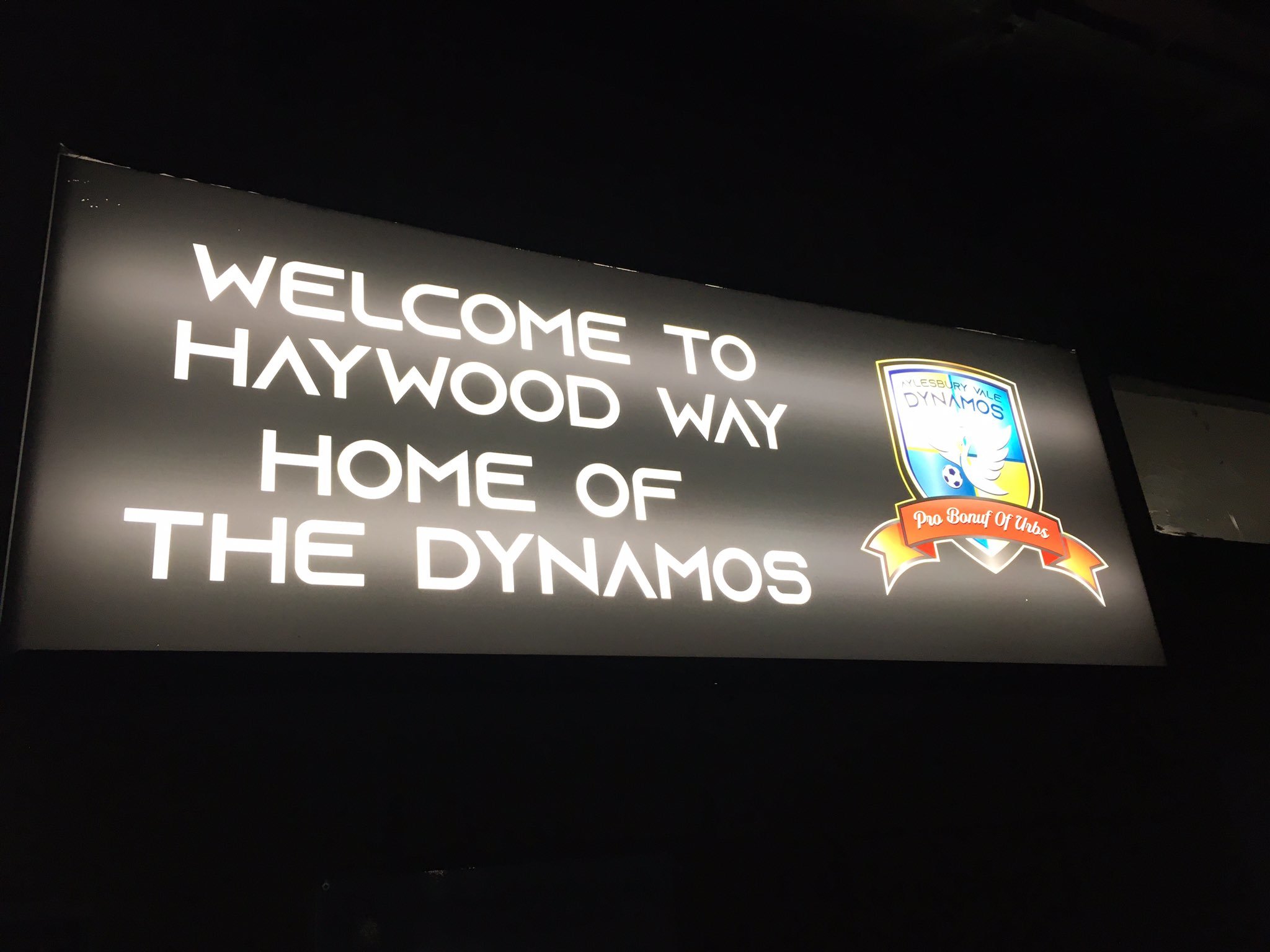 Haywood Aylesbury, the home of Aylesbury Vale Dynamos