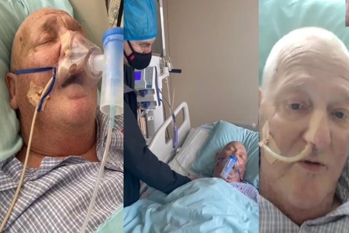Steve Budd has spent the last four months in hospital in the Far East