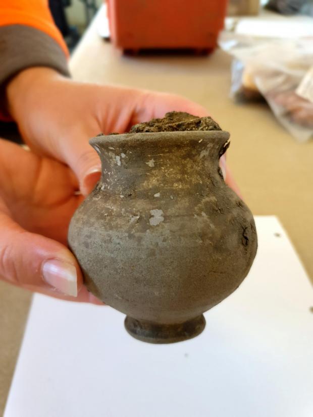 Bucks Free Press: Some of the artefacts were perfectly preserved