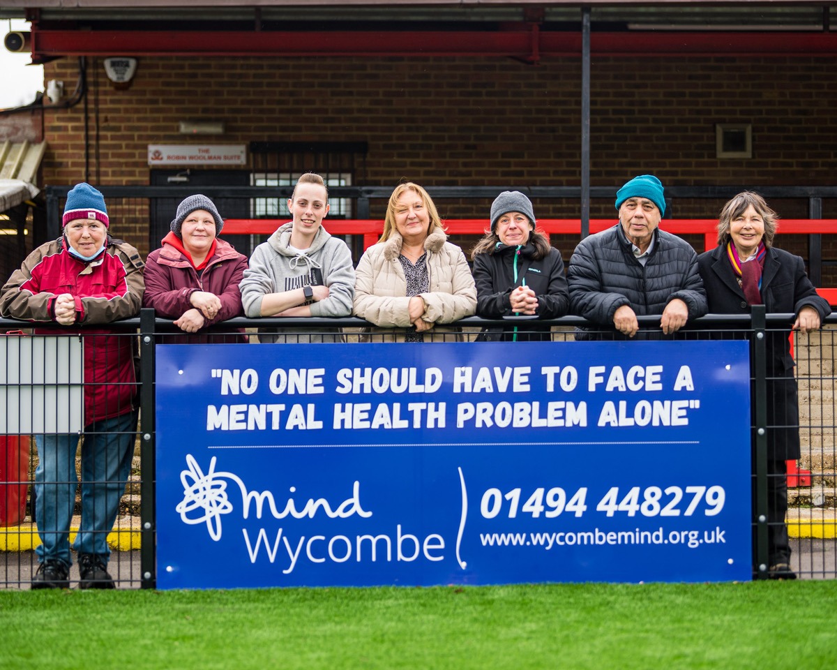 A total amount of £1,500 was raised for Mind in Beaconsfields match against Farnborough (Neale Blackburn Photography)
