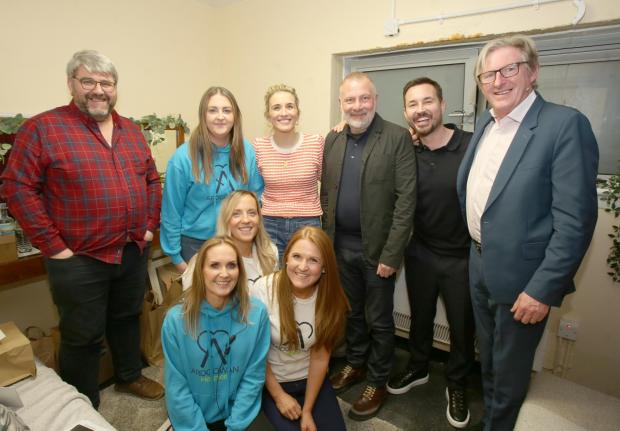 Bucks Free Press: Martin Compston AC-12 reunion for Ardgowan Hospice. Port Glasgow Town Hall..