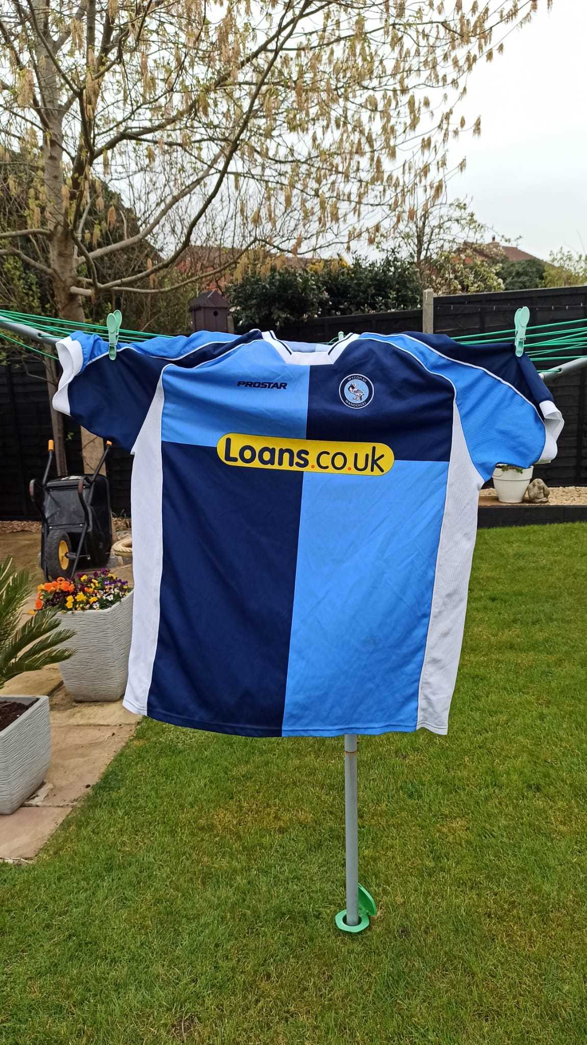 Wycombe Wanderers Home Shirt 2005-07