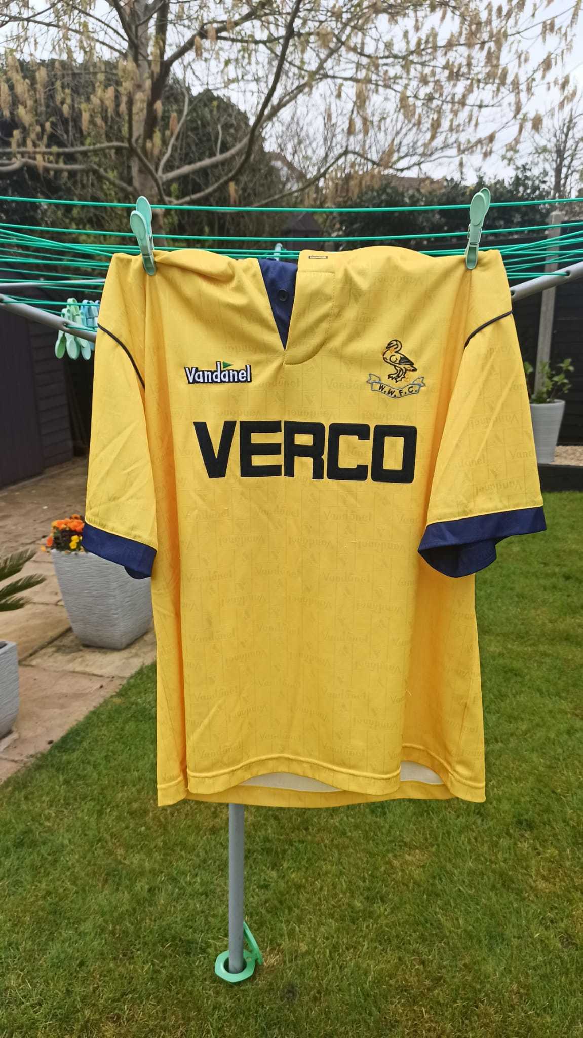 Wycombe Wanderers Away Shirt 1994-96