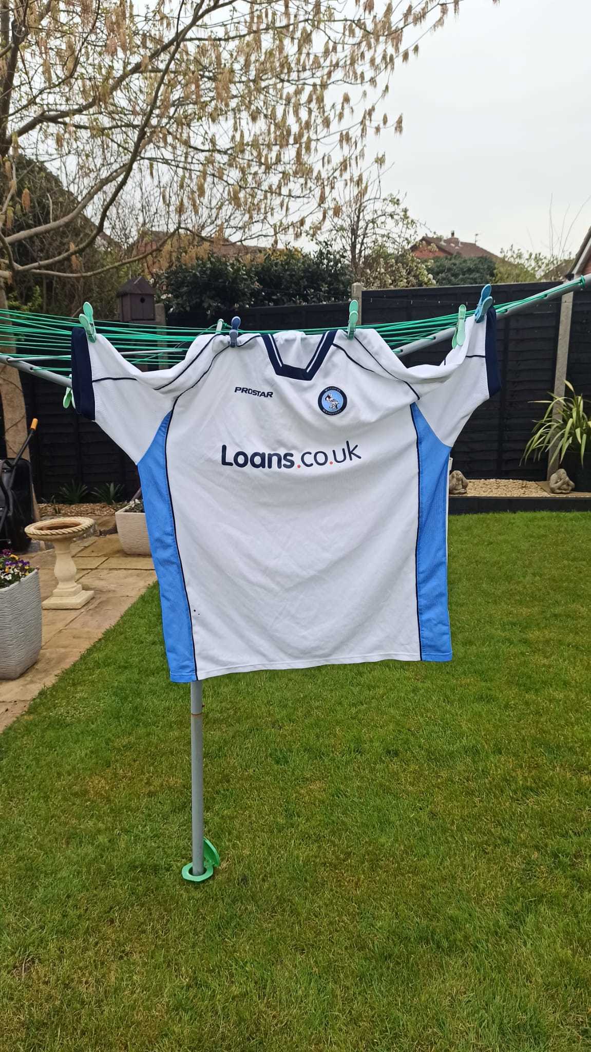 Wycombe Wanderers Away Shirt 2005-07