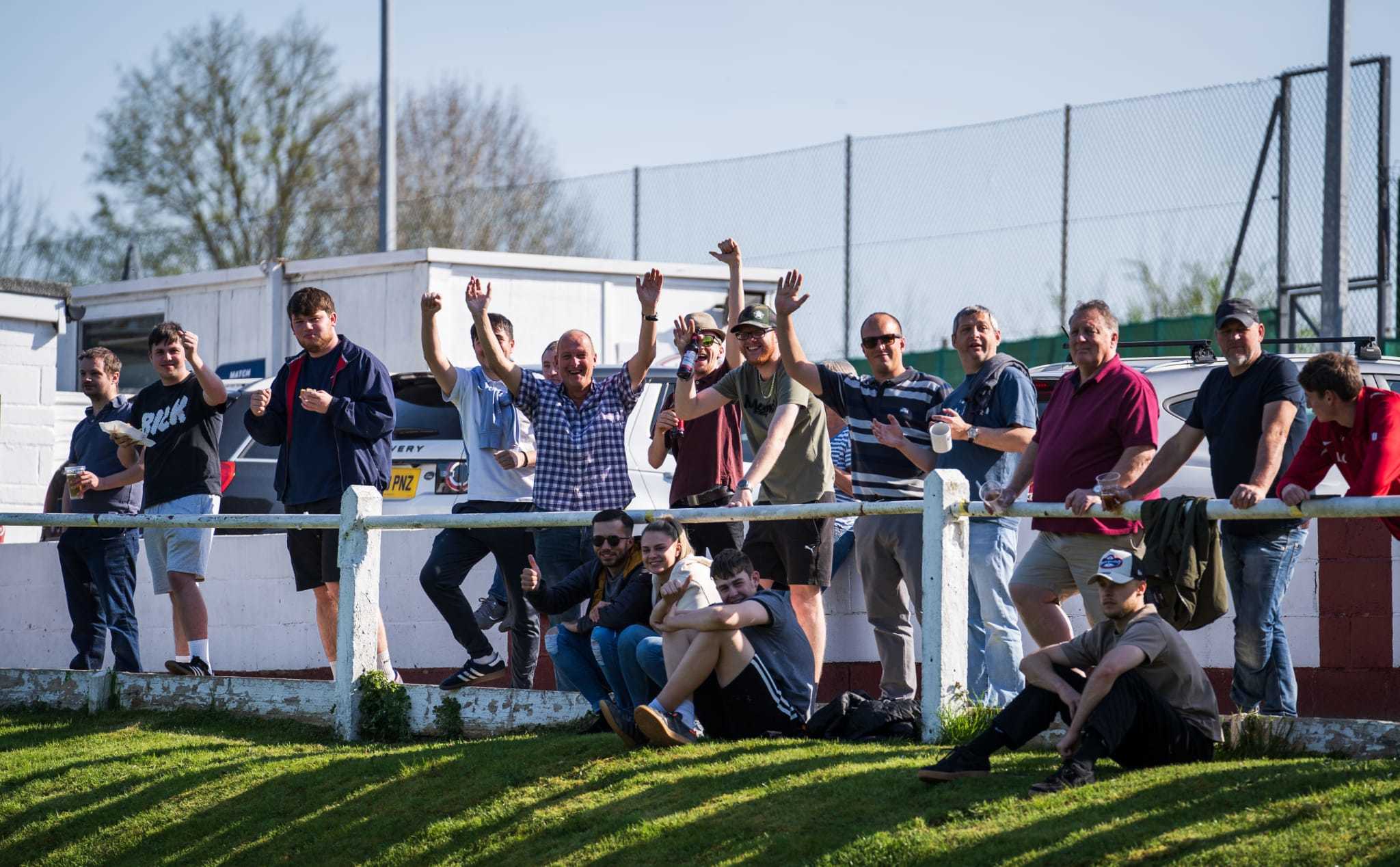 The Risborough faithful pictured over the Easter weekend 