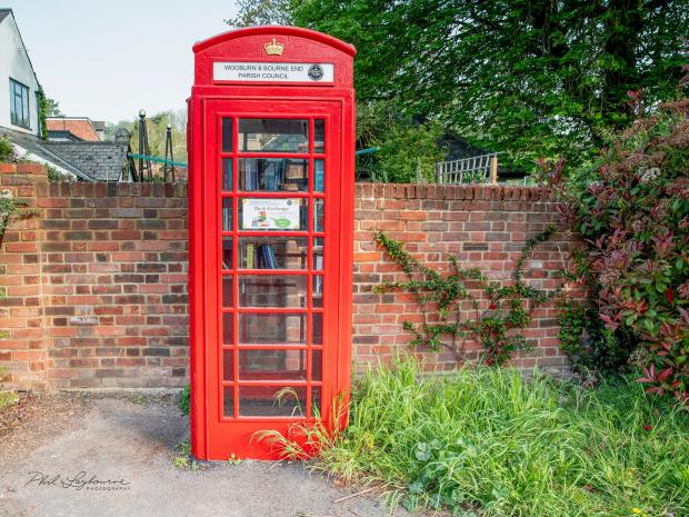 Bucks Free Press: The red phone box in Wooburn Green (Image: Phil Laybourne)