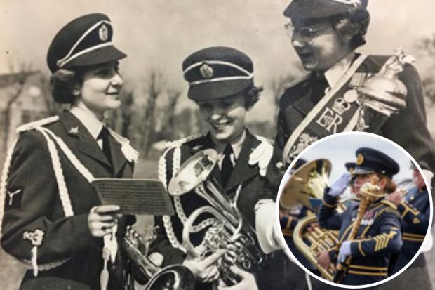 The reunion celebrates all the women musicians who have been part of the RAF Music (Credit: RAF Music Services)