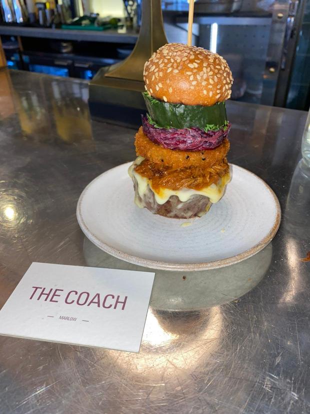Bucks Free Press: 'The Coach Burger'