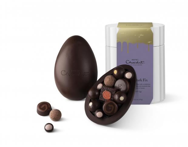 Bucks Free Press: Extra Thick Dark Chocolate Easter Egg. Credit: Hotel Chocolat