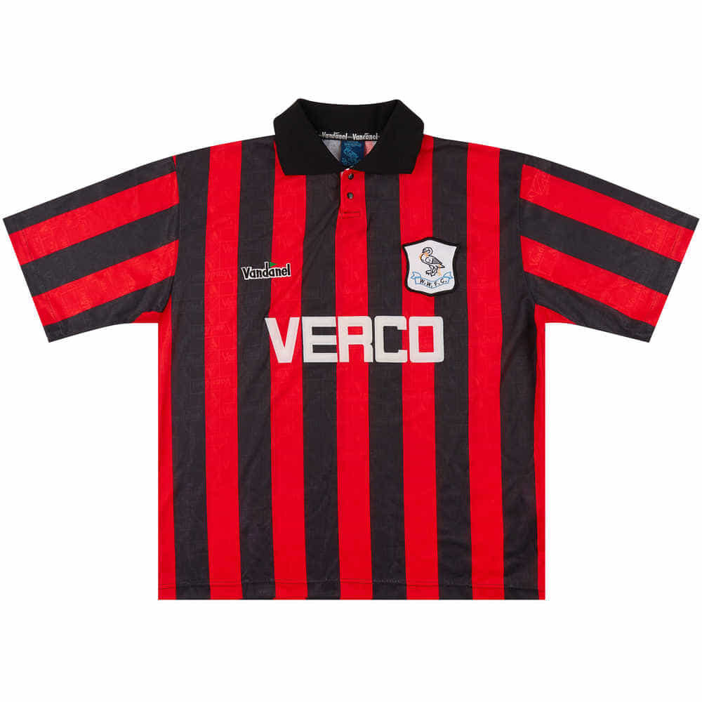 The 1995/96 third shirt is on sale on the Classic Football Shirts website 