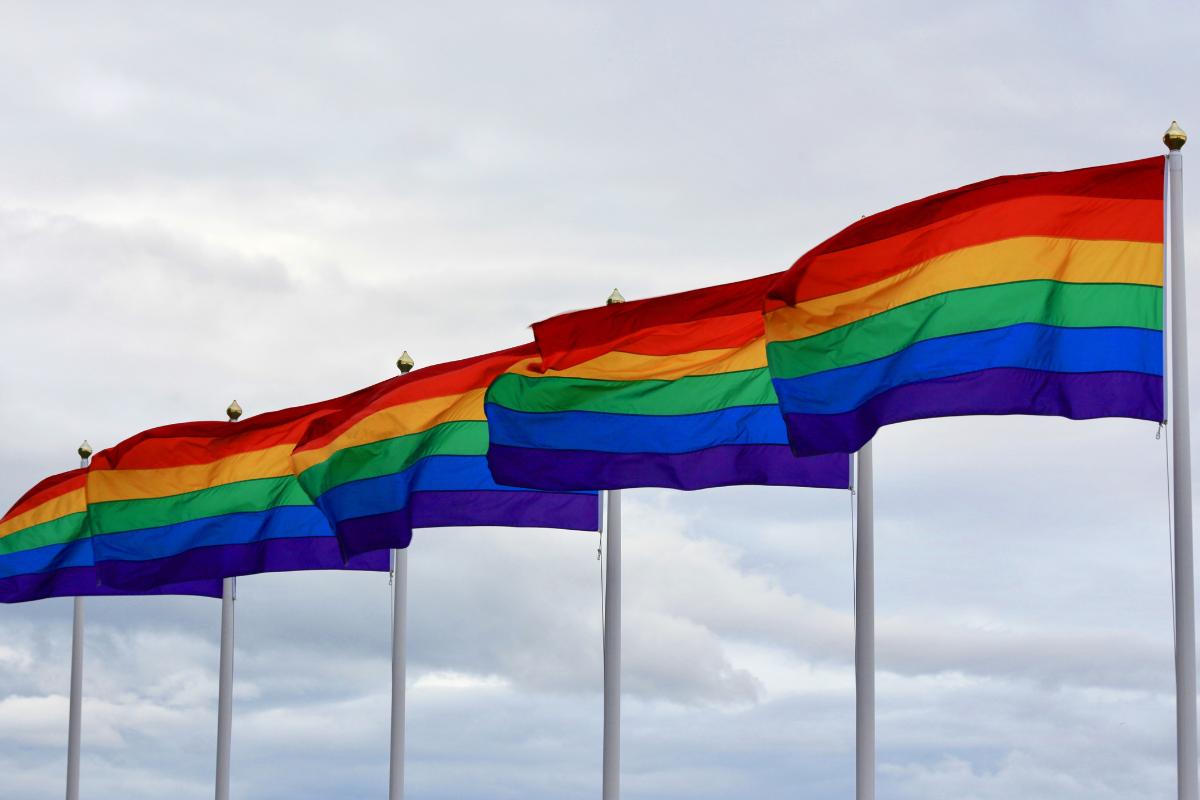 The gay Pride flag is a symbol of equality, with each colour representing different gender and sexual identities (Pixabay).