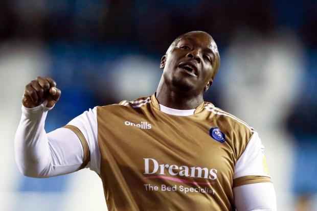 Adebayo Akinfenwa retired after Wycombe's defeat against Sunderland in the League One play-off final (PA)