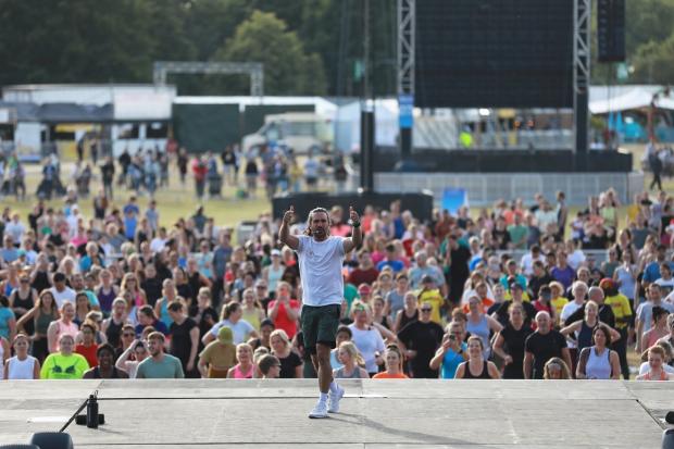 Bucks Free Press: Last week Joe Wicks lead a record breaking attempt for the largest HIIT Workout at BST Hyde Park, London. Picture: PA
