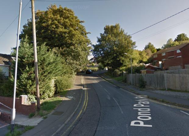 Bucks Free Press: Pond Park Road has a steep hill (Google Street View)