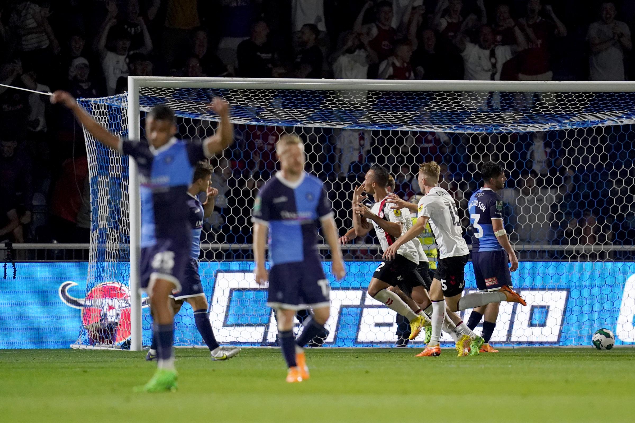 Wycombe Wanderers knocked out of the League Cup by Bristol City - Vimarsana News