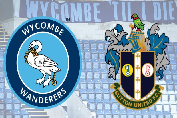 Wycombe take on Sutton in the second round of the EFL Cup