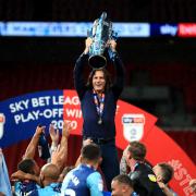 Wycombe were promoted to the Championship after they defeated Oxford in the League One play off final last July (PA)