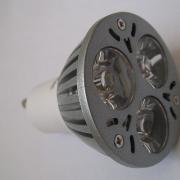 A modern high powered LED downlighter bulb