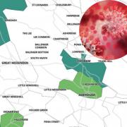 The areas in the Chilterns where coronavirus cases are on the rise