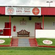 The B.E.P Stadium is the home of Risborough Rangers. 2021 is the 50th birthday for the club
