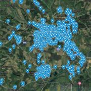 Crimes reported in High Wycombe and the surrounding area in May [Google]