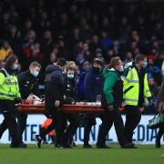 Corry Evans was badly injured in the second half (PA)