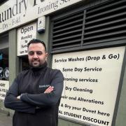 Qumar Aziz started to give out free washes after he saw a man ask for money outside the laundrette to was his clothes.