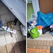 What the doorstep looked like on Monday morning (Image: Denise Byrne)