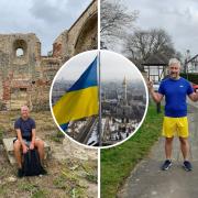 Tom Harrison's second - even bigger - charity stunt raises money for Ukraine.