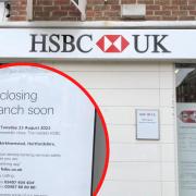 Amersham HSBC closure follows only weeks after the Beaconsfield HSBC shut on August 4