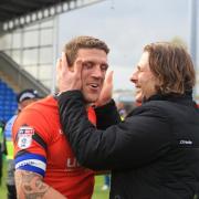 Ex-Wycombe captain Adam El-Abd (pictured after Wanderers gained promotion from League Two into League One at Chesterfield in April 2018) has confirmed his retirement from the game (Anita Ross Marshall)