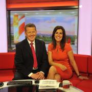Bill Turnbull (left) passed away on August 31 aged 66 following a brave battle with prostate cancer. Pictured with Susanna Reid on BBC Breakfast (PA)