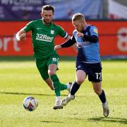 Daryl Horgan (in action against his former club, Preston North End in March 2021), has joined Stevenage on loan until the end of the season