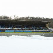 The undersoil heating was used for a few extra days at Adams Park to ensure Wycombe's game against Oxford went ahead