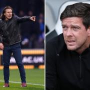 Gareth Ainsworth (left) and Darrell Clarke (right) will face each other for the second time this season